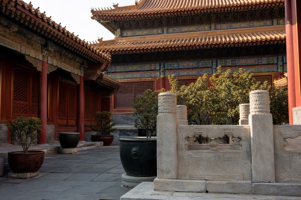 The Palace of Tranquil Longevity complex, home to the Treasure Gallery